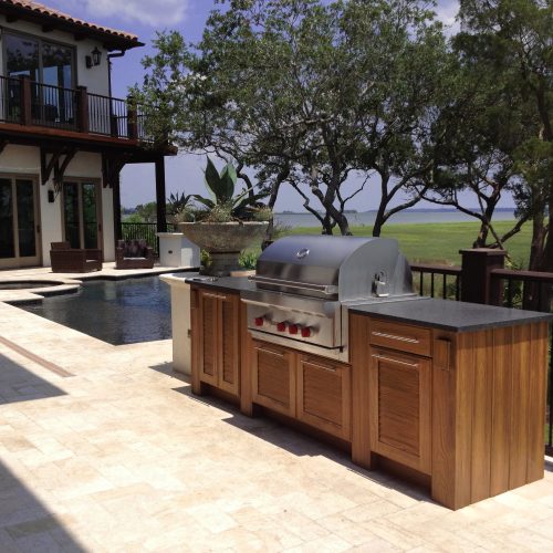 Free-standing-grill-island