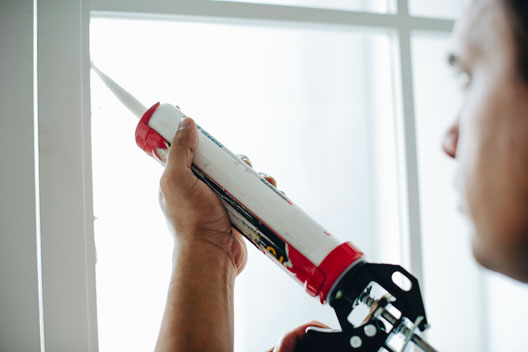 Winterize your Windows with caulking