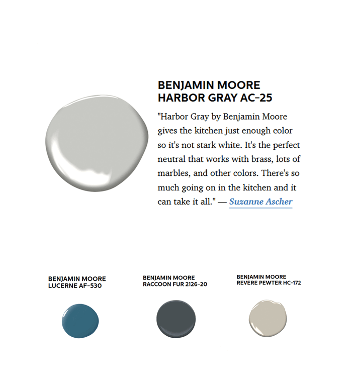 Benjamin Moore Kitchen Paint Colours