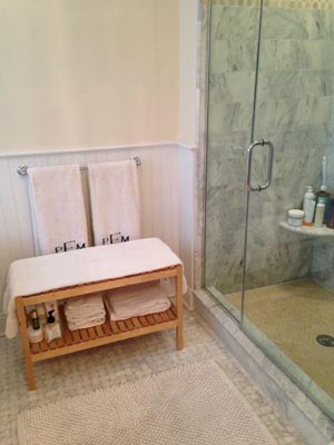 bathroom bench seats